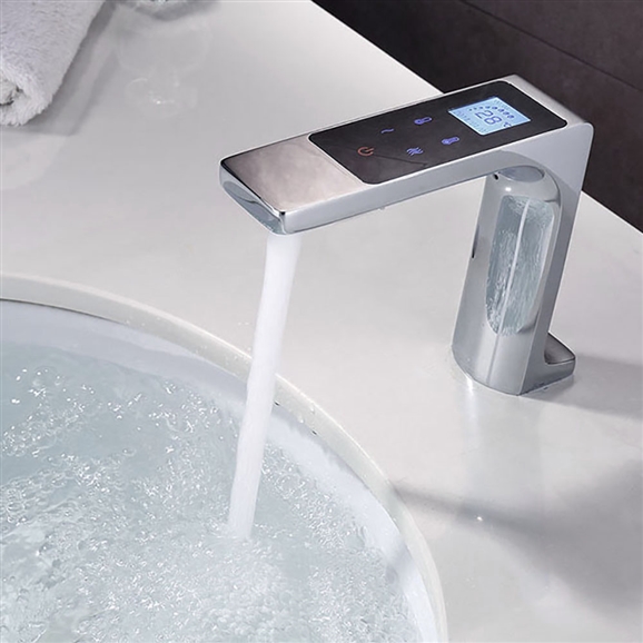 Genoa Digital Commercial Touch Sensor Faucet with Automatic Shut Off